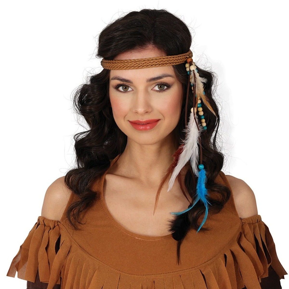 Native American Feather Headband