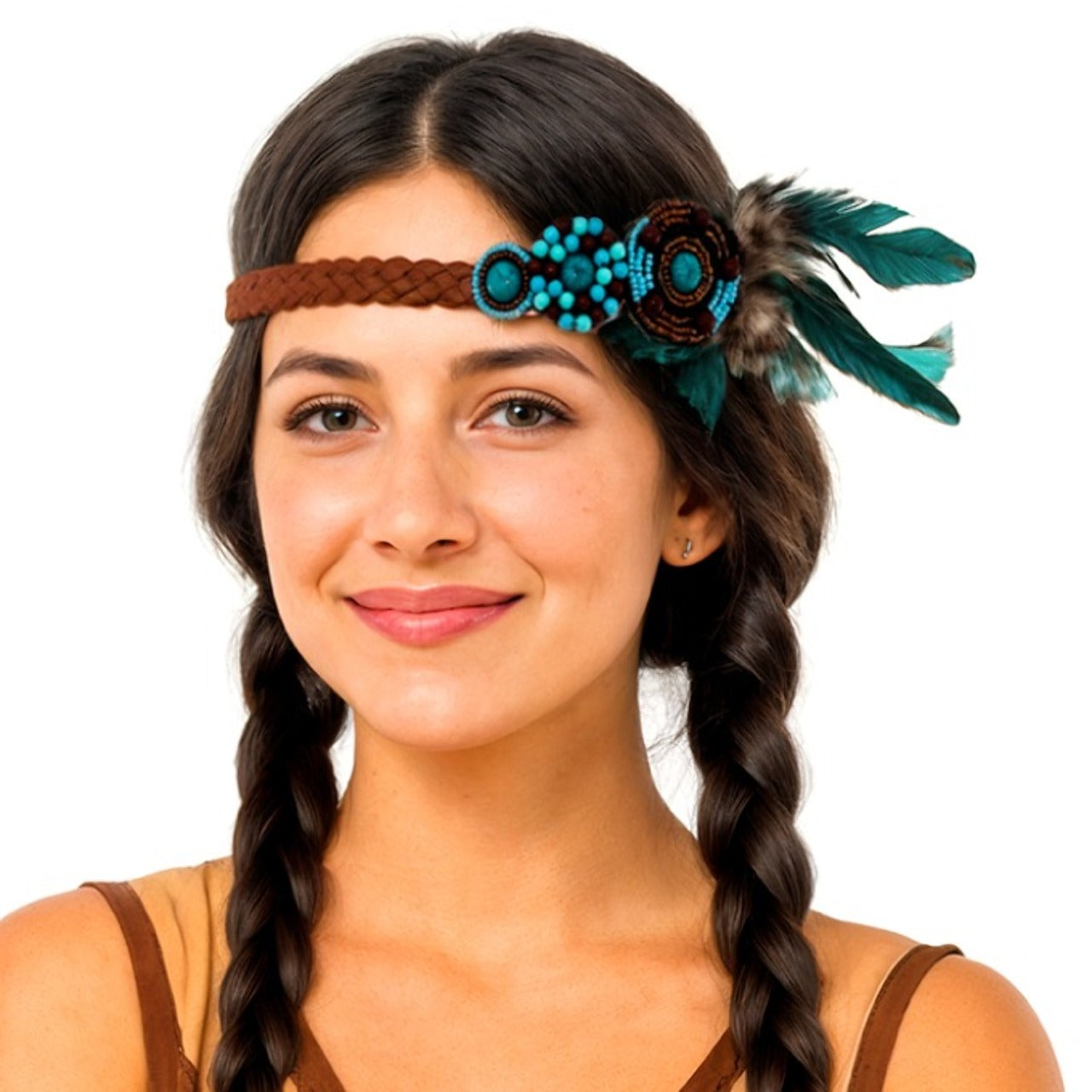 Turquoise Native American Headband
