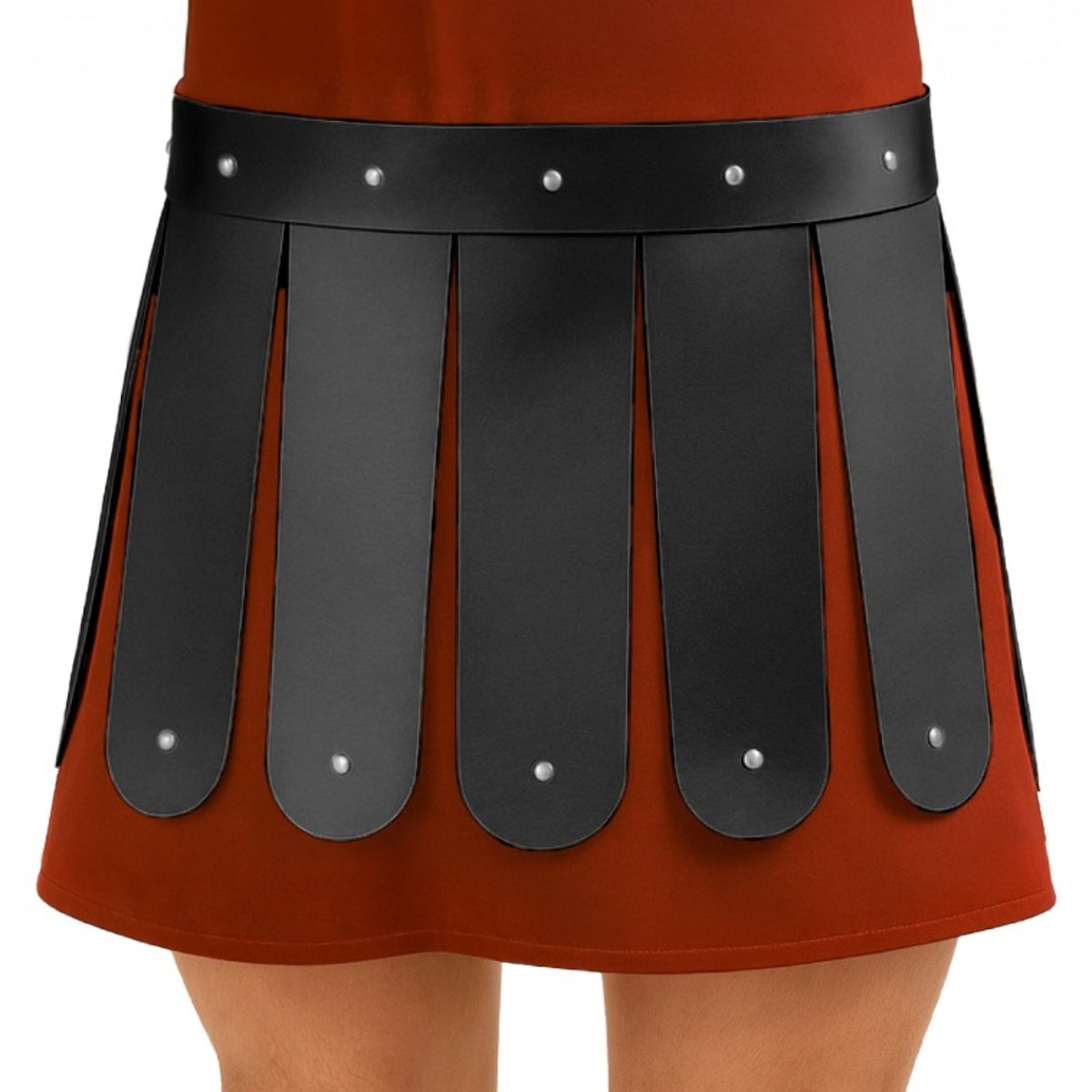 Black Roman Gladiator Skirt Belt