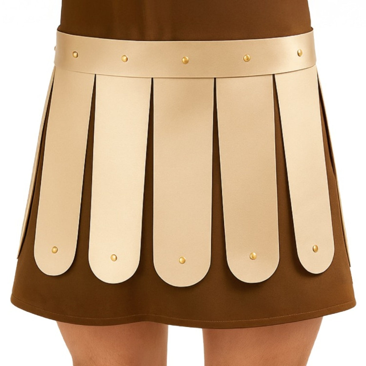 Roman Gladiator Gold Skirt Belt