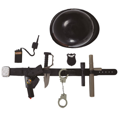 Police Belt with Helmet