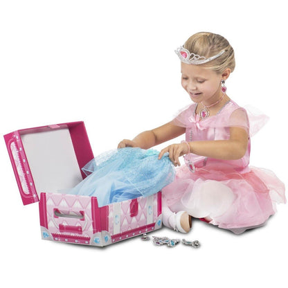 Chest with 2 Girls Princess Costumes