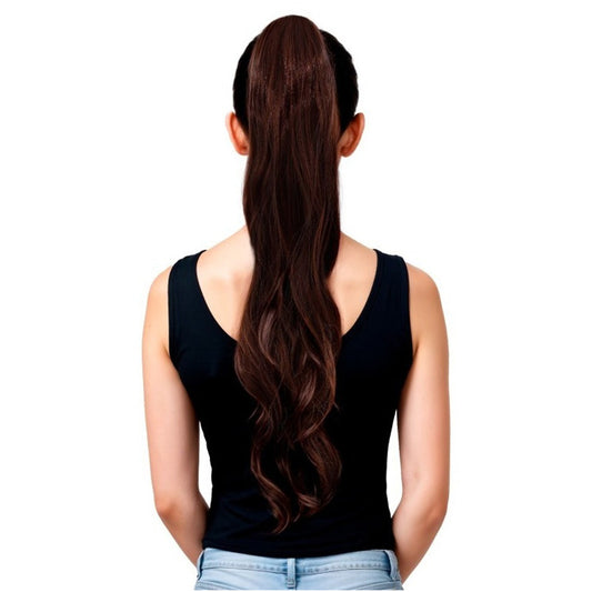 Brown Clip-in Ponytail Hair Extension
