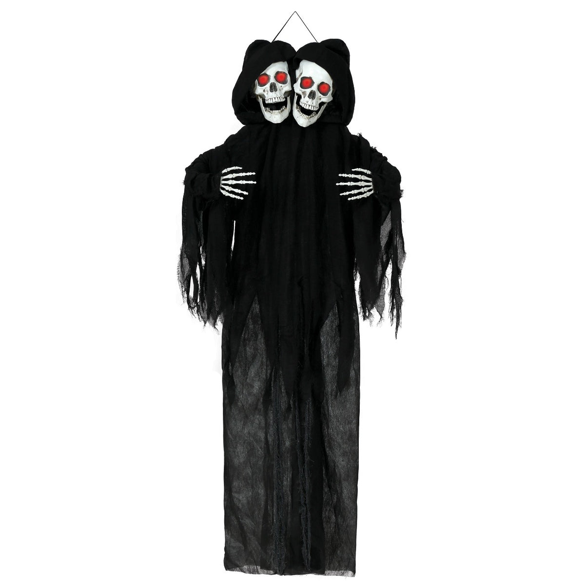 Double Skull Hanging Reaper Decoration
