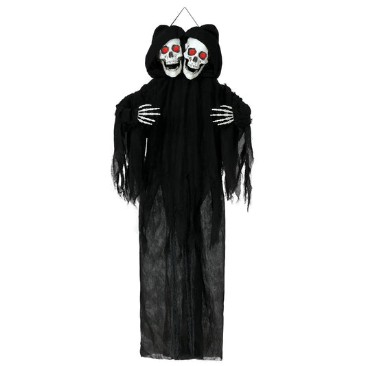 Double Skull Hanging Reaper Decoration
