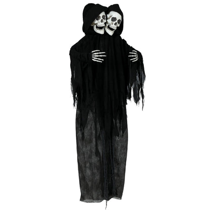 Double Skull Hanging Reaper Decoration