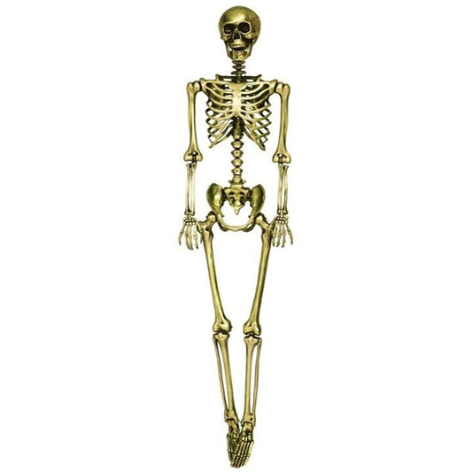Hanging Golden Skeleton