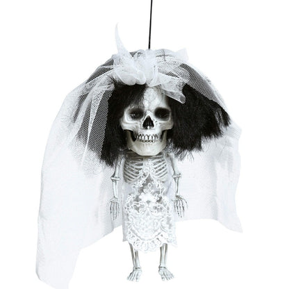 Big-Headed Skeleton Bride Hanging Decoration