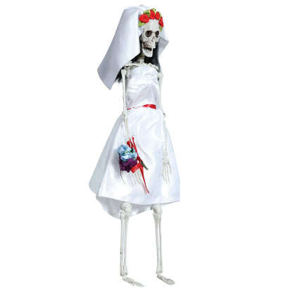 Hanging Sinister Skeleton Bride
