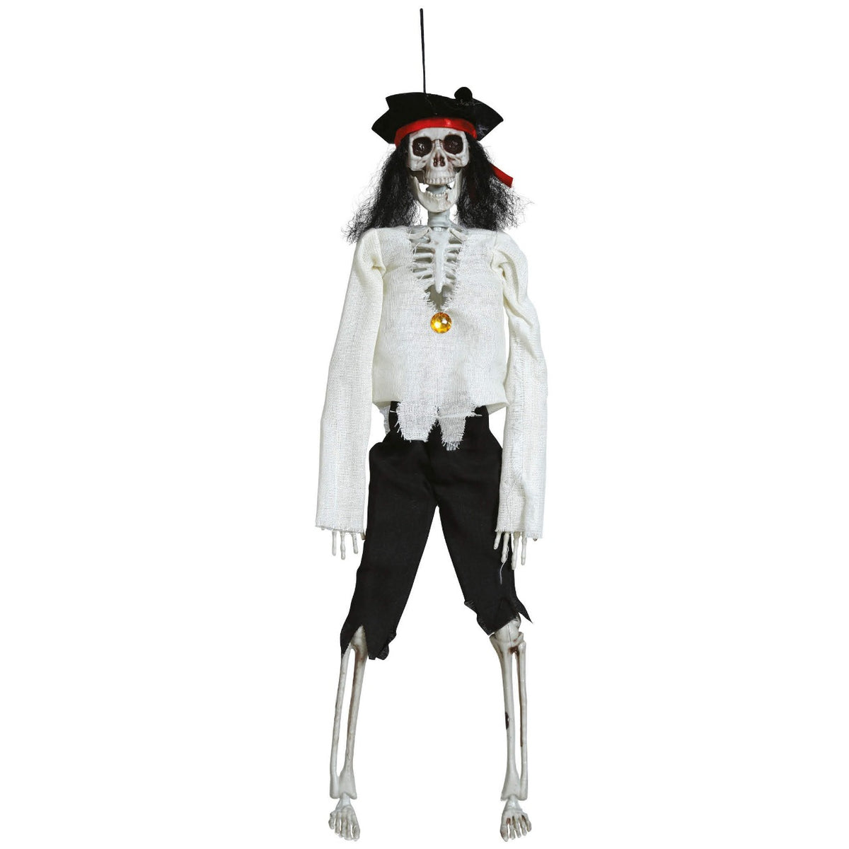 Hanging Pirate Skeleton