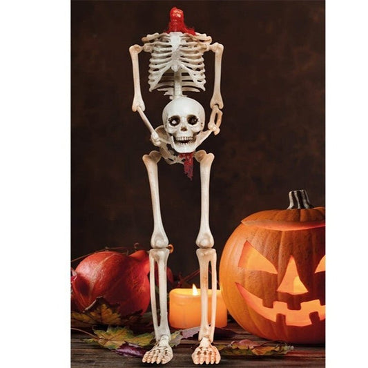 Hanging Headless Skeleton