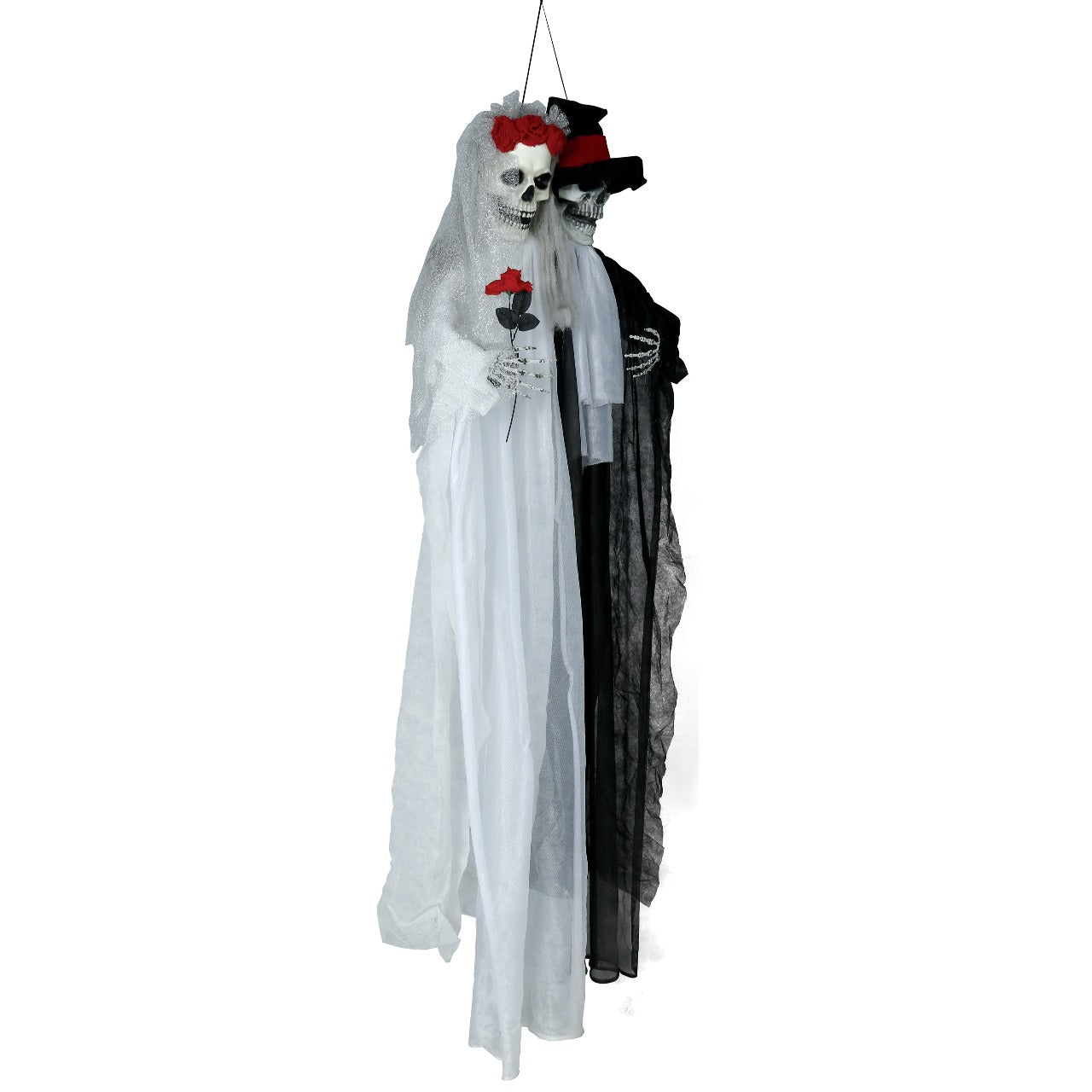 Hanging Skeleton Bride and Groom Decoration