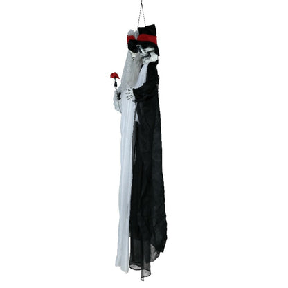 Hanging Skeleton Bride and Groom Decoration