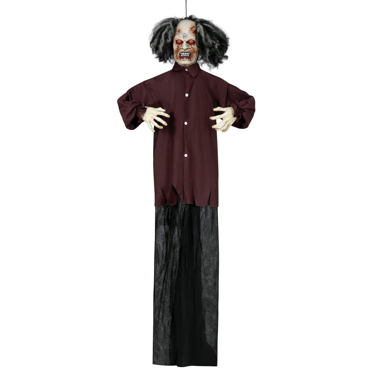 Hanging Dishevelled Zombie Decoration