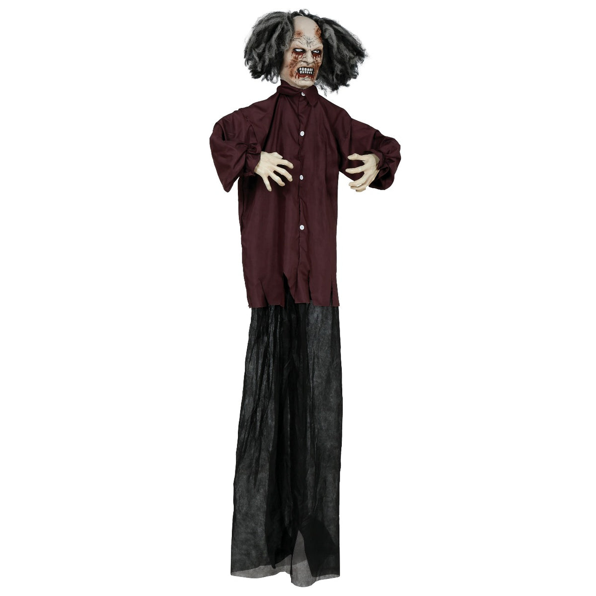 Hanging Dishevelled Zombie Decoration