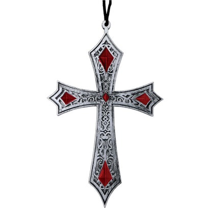 Sinister Gothic Cross Necklace