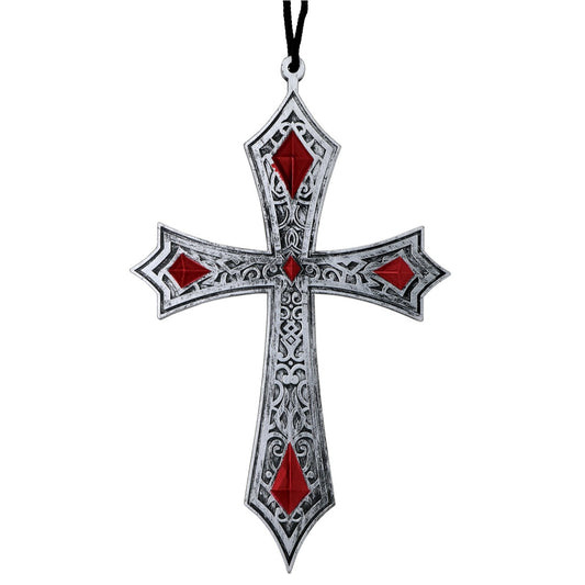 Sinister Gothic Cross Necklace
