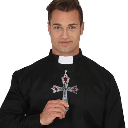 Sinister Gothic Cross Necklace