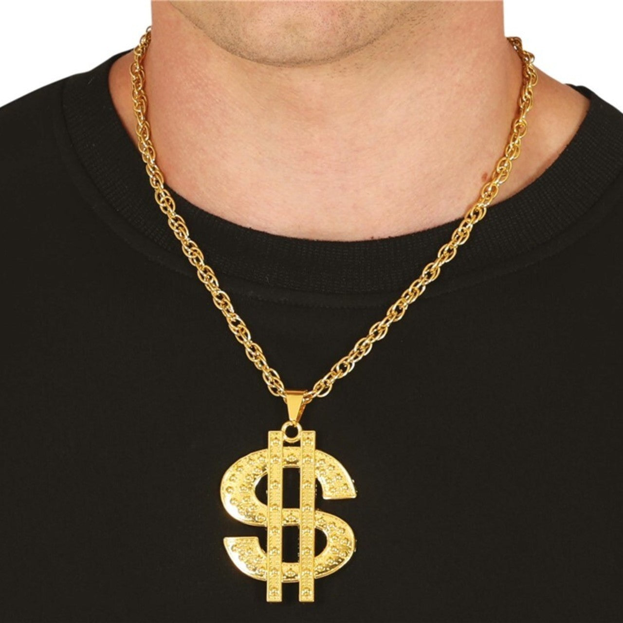 Gold Dollar Necklace