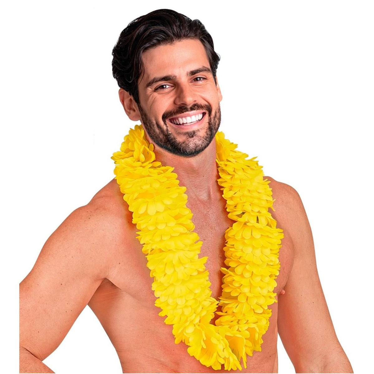 Deluxe Yellow Hawaiian Necklace