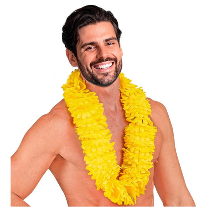 Deluxe Yellow Hawaiian Necklace