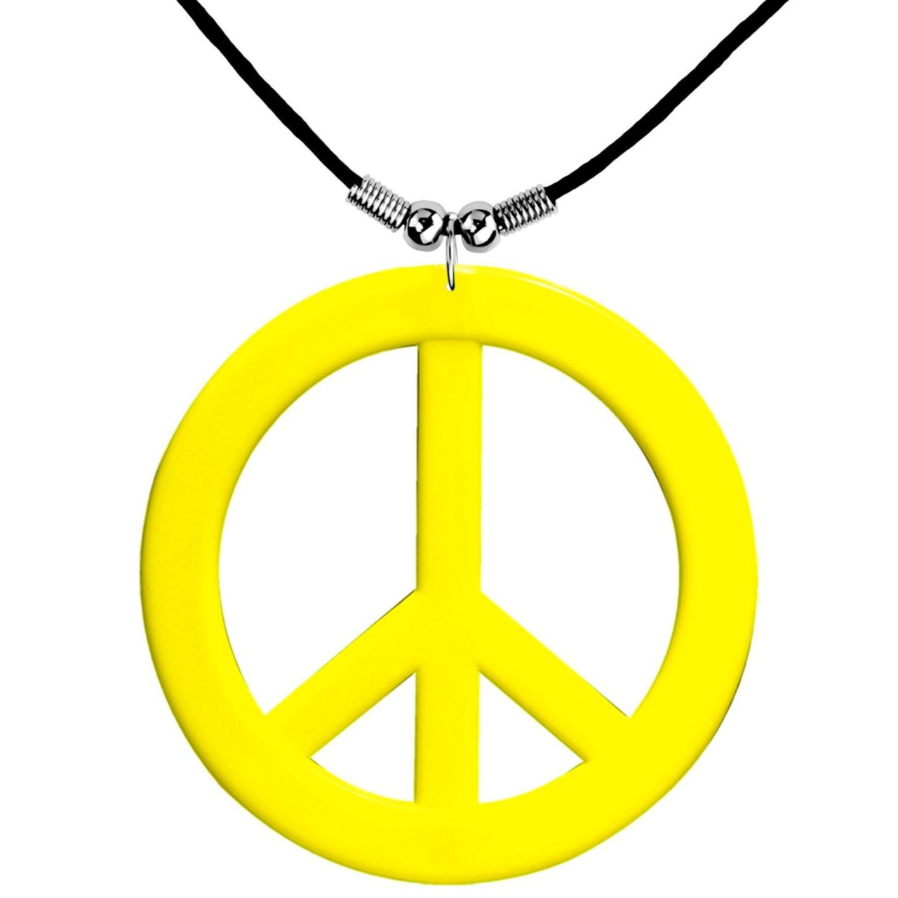 Neon Yellow Hippie Necklace