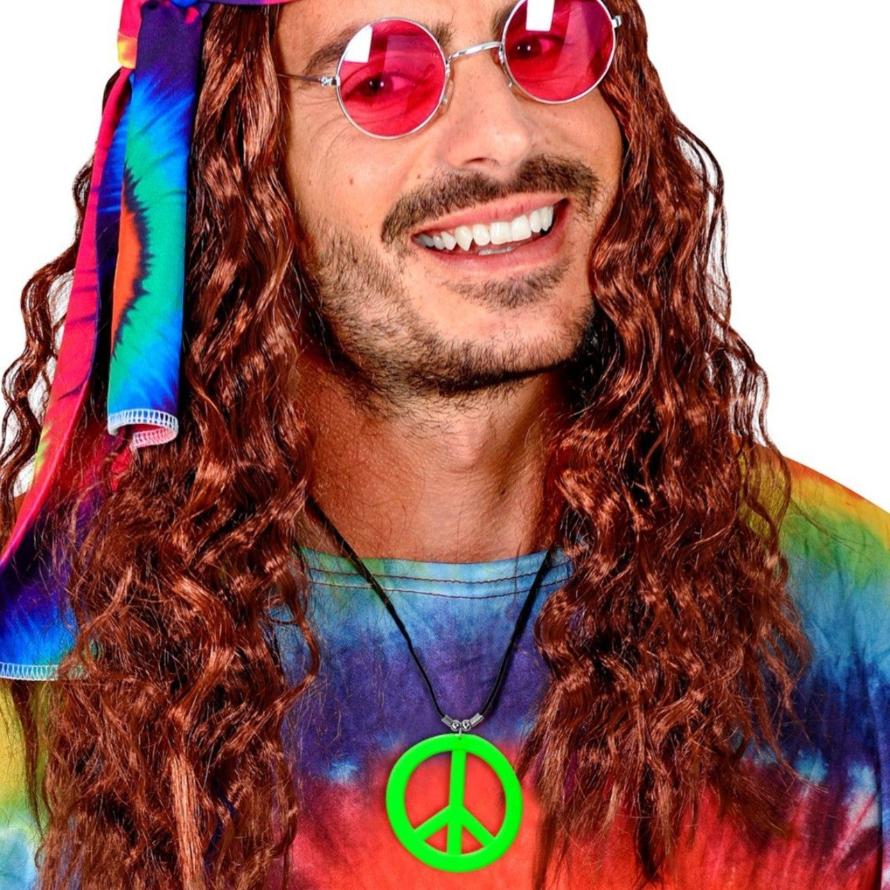 Neon Green Hippie Necklace