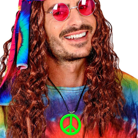 Neon Green Hippie Necklace