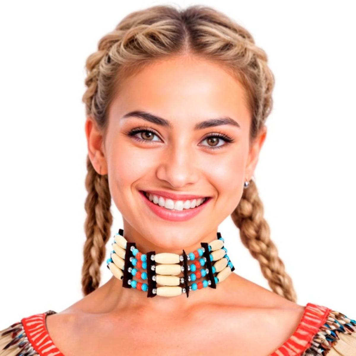 Mohican Indian Necklace