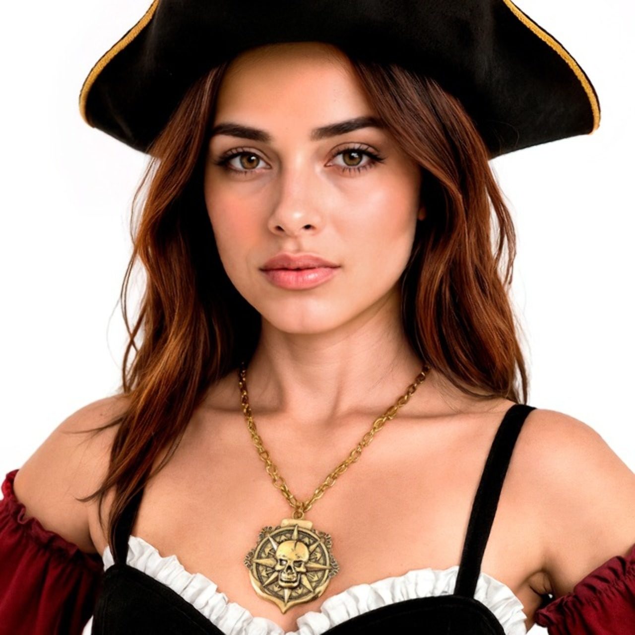 Pirate Skull Necklace