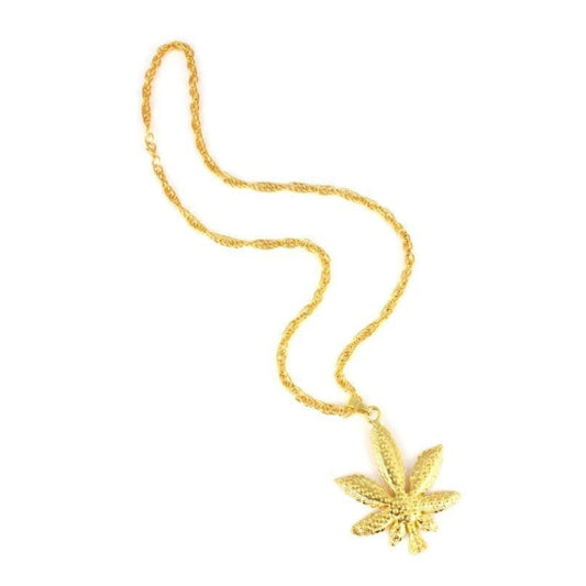 Cannabis Rapper Necklace