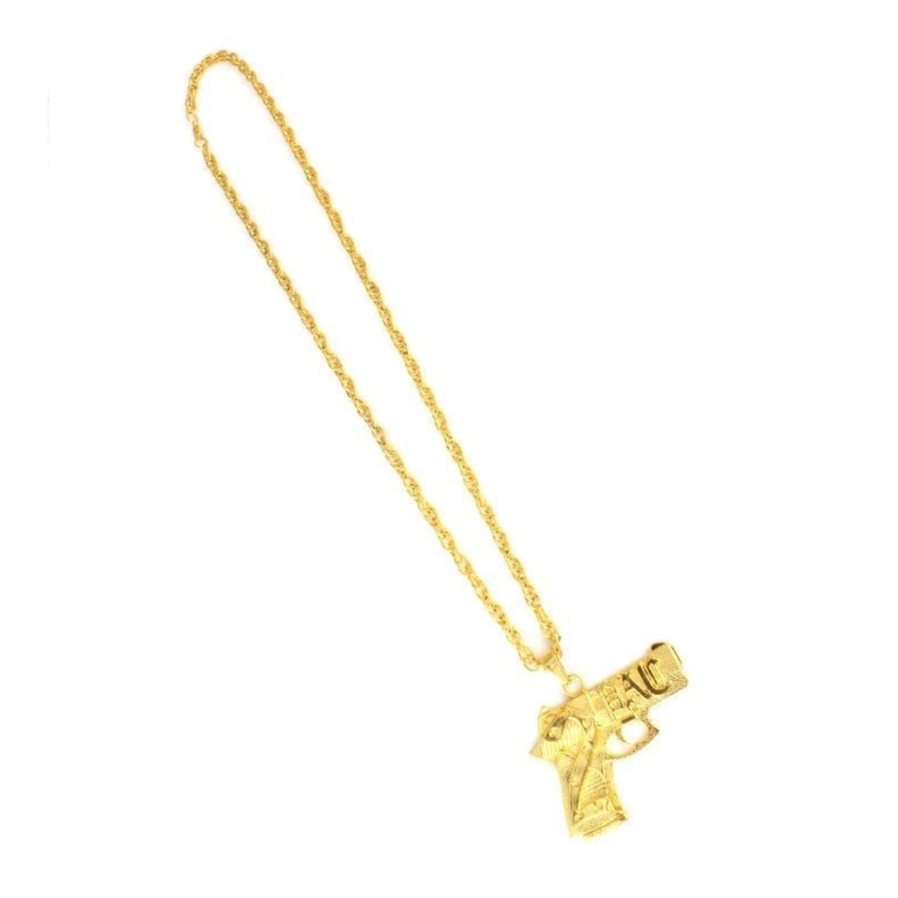 Rapper Gun Necklace