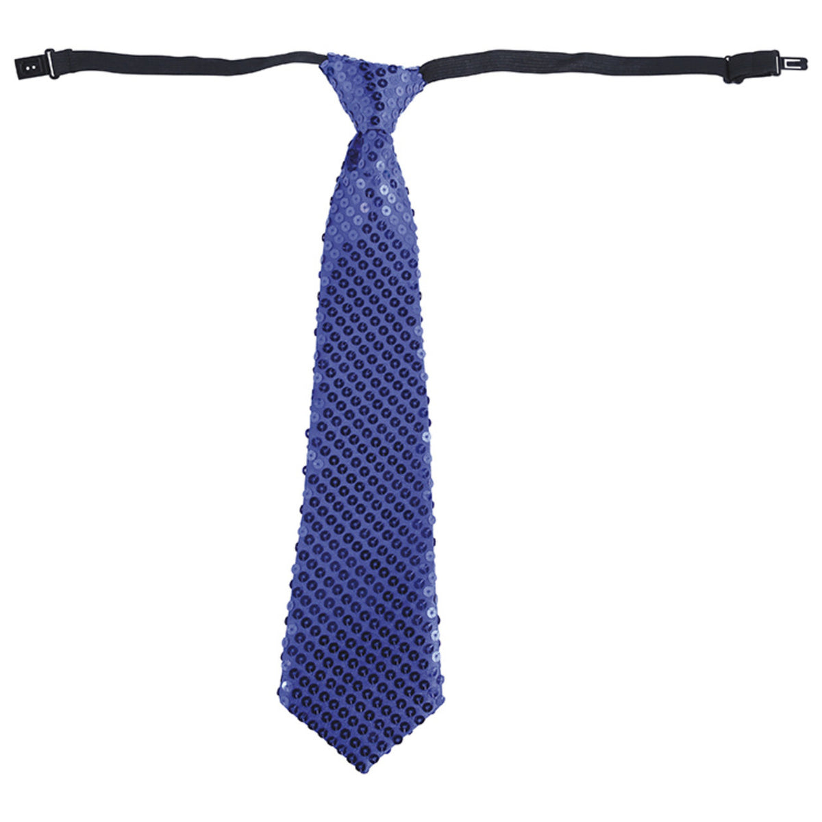 Blue Sequin Tie