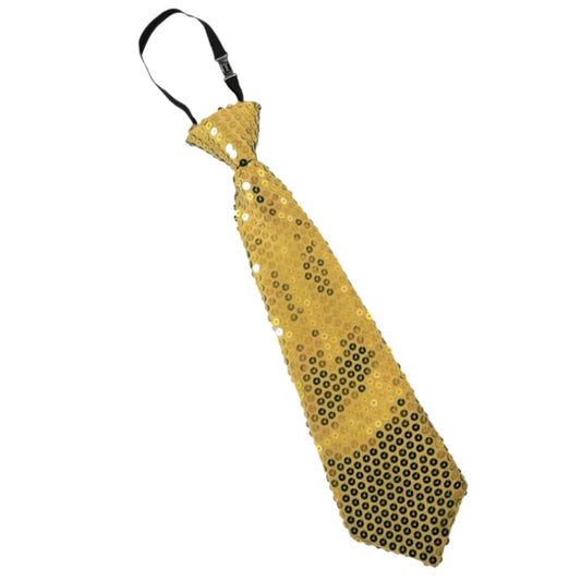 Gold Sequin Tie