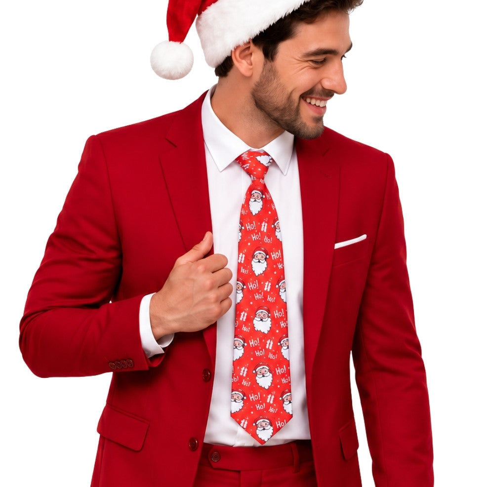 Santa Claus Christmas Tie