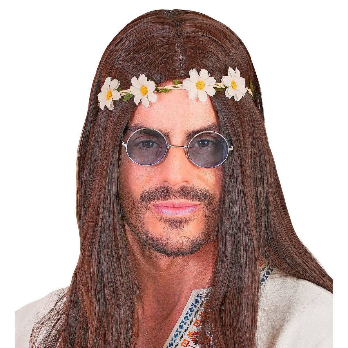 Classic White Flower Crown