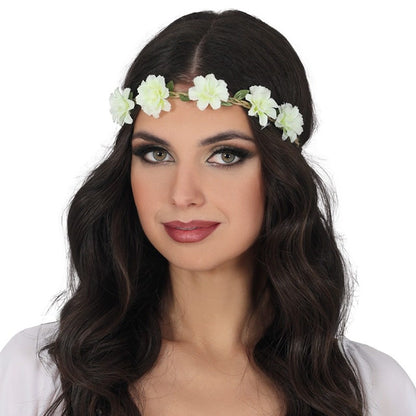 Small White Flower Crown