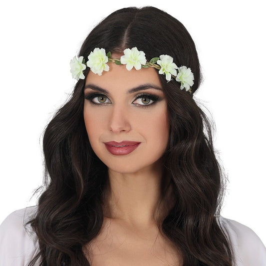 Small White Flower Crown