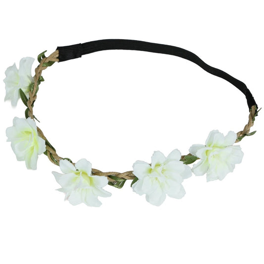 Small White Flower Crown