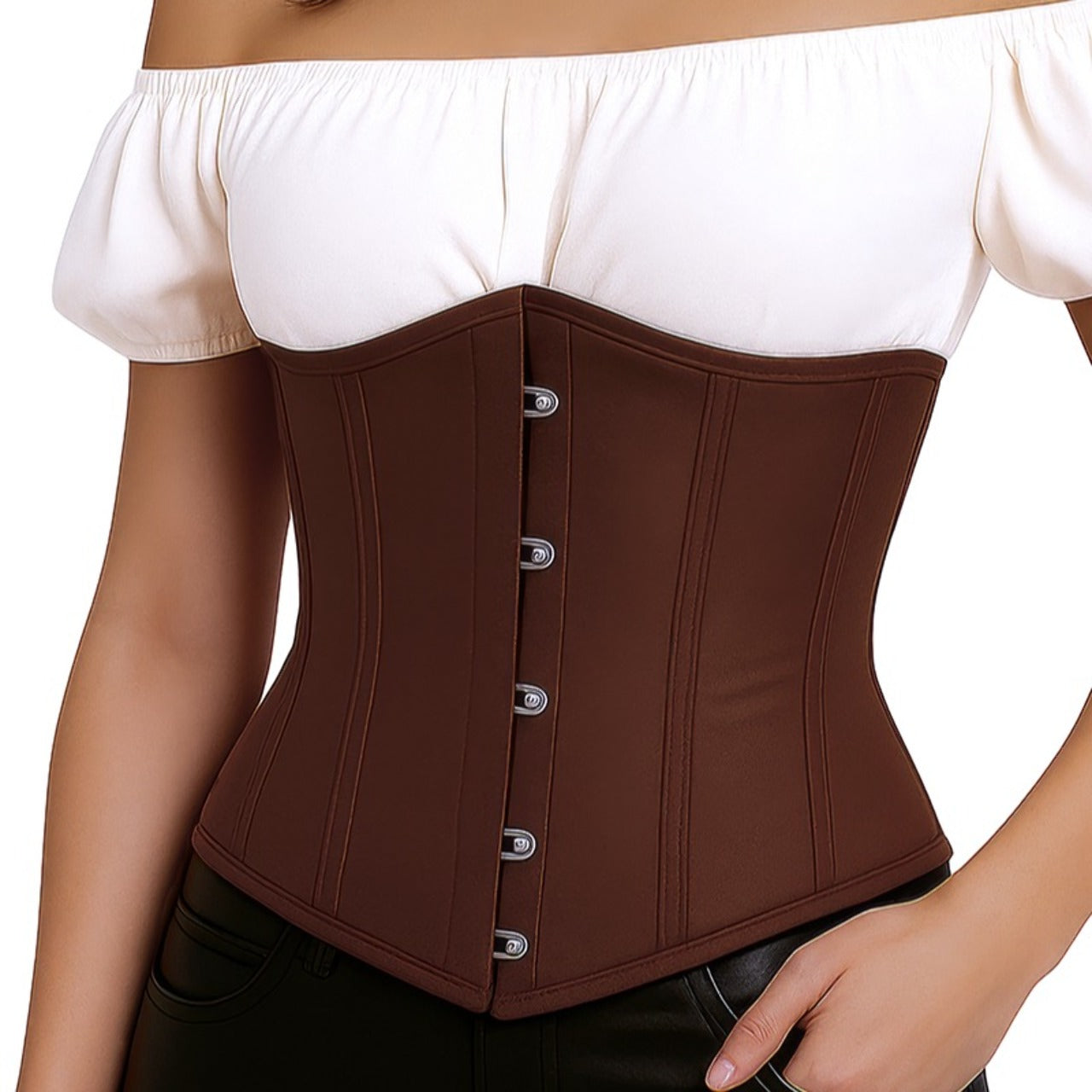 Brown Bustier Corset