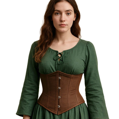 Brown Bustier Corset