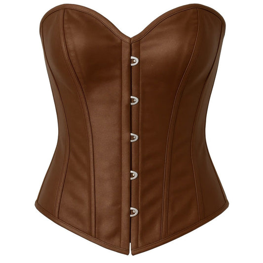 Brown Heart Corset