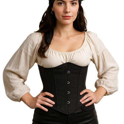 Black Bustier Corset