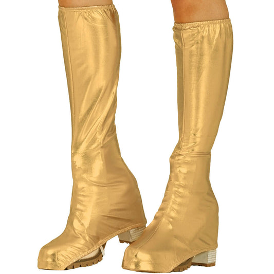 Kids Gold Glitter Boot Covers