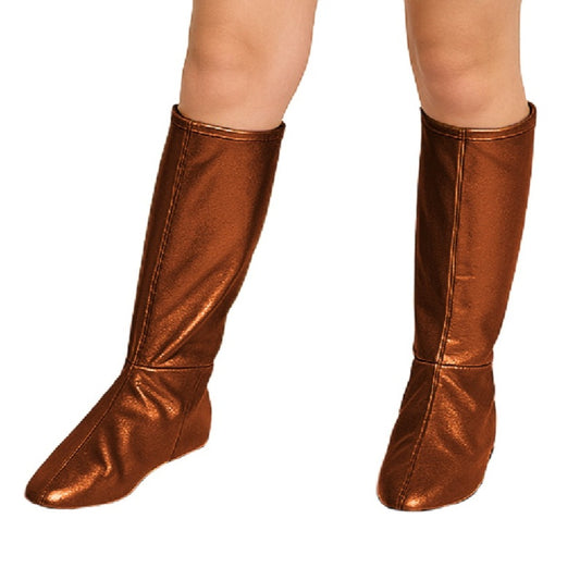 Kids Brown Boot Covers