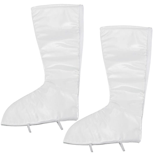 Womens White Boot Covers