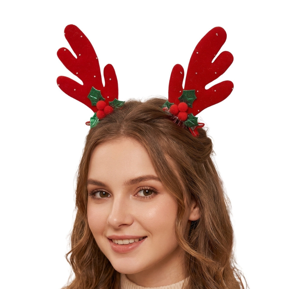 Reindeer Antlers with Clip