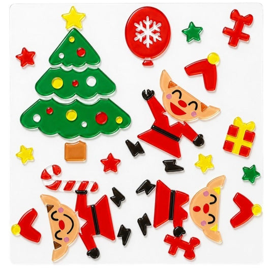 Christmas Elf Gel Decoration
