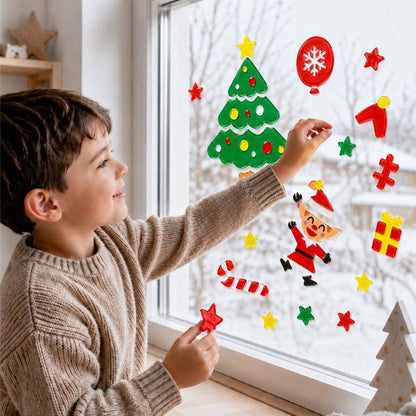 Christmas Elf Gel Decoration