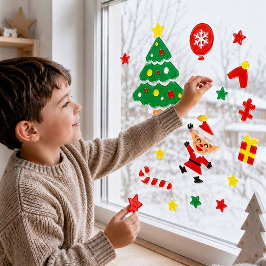 Christmas Elf Gel Decoration